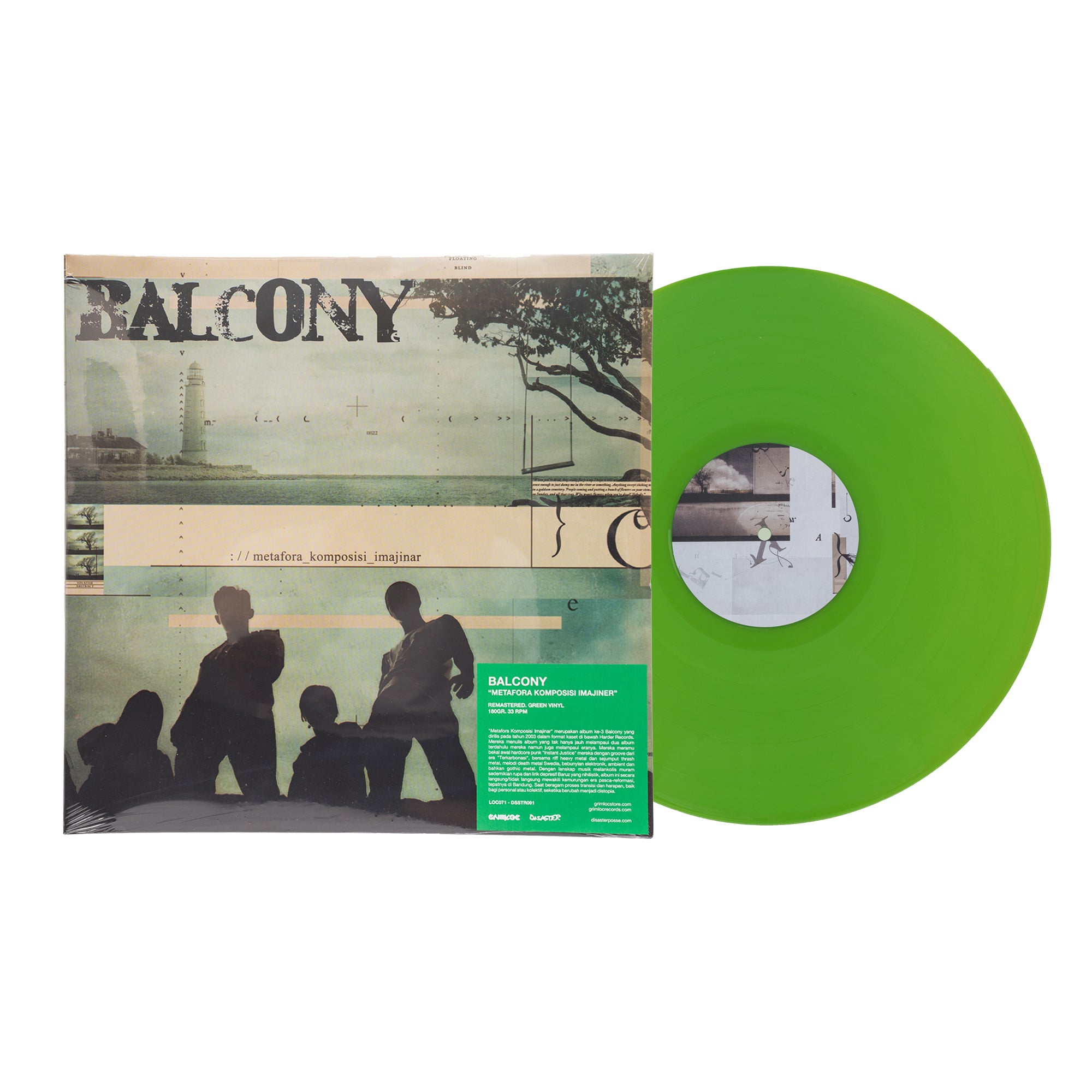 BALCONY - METAFORA KOMPOSISI IMAJINAR LP 12" VINYL