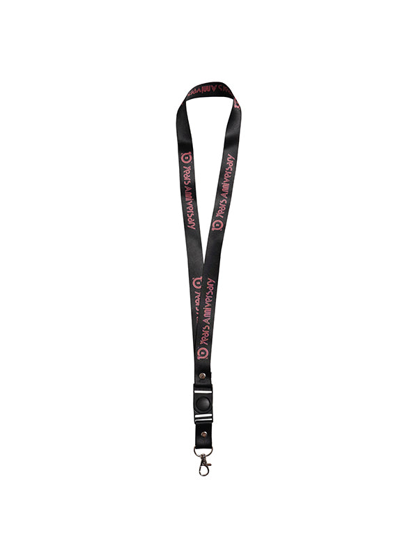 10 YEARS BLACK LANYARD