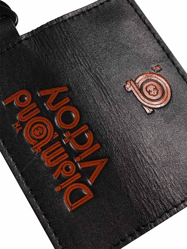 10 YEARS BLACK WALLET KEYCHAIN