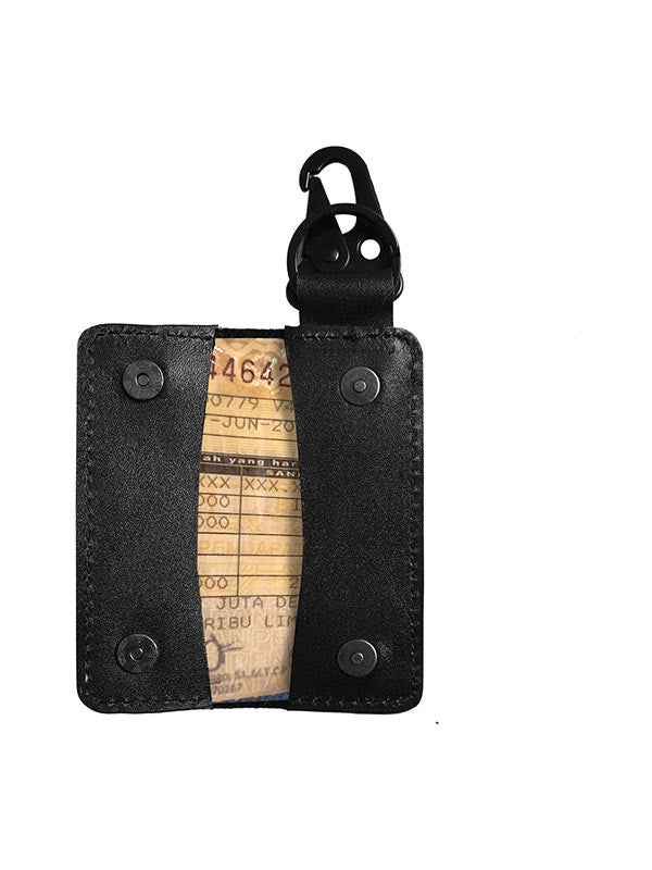 10 YEARS BLACK WALLET KEYCHAIN