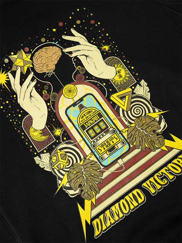 GAMBLER BLACK PULLOVER