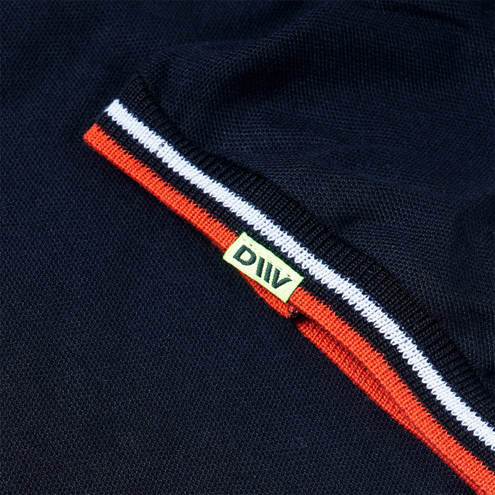 FERDY RED BLACK POLOSHIRT
