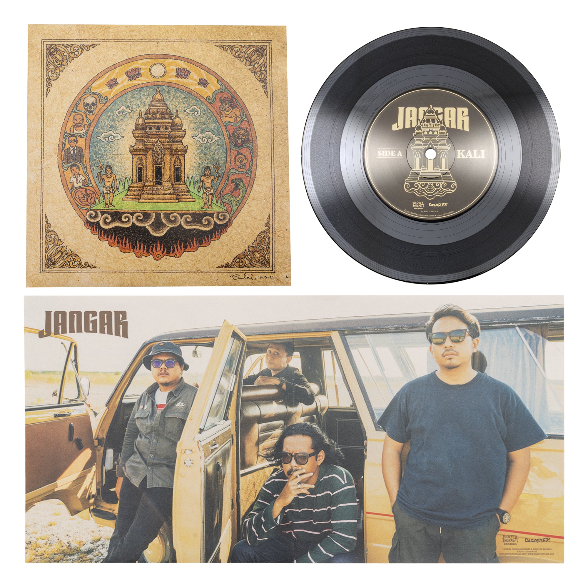 JANGAR - KALI / SAMSARA 7″ VINYL