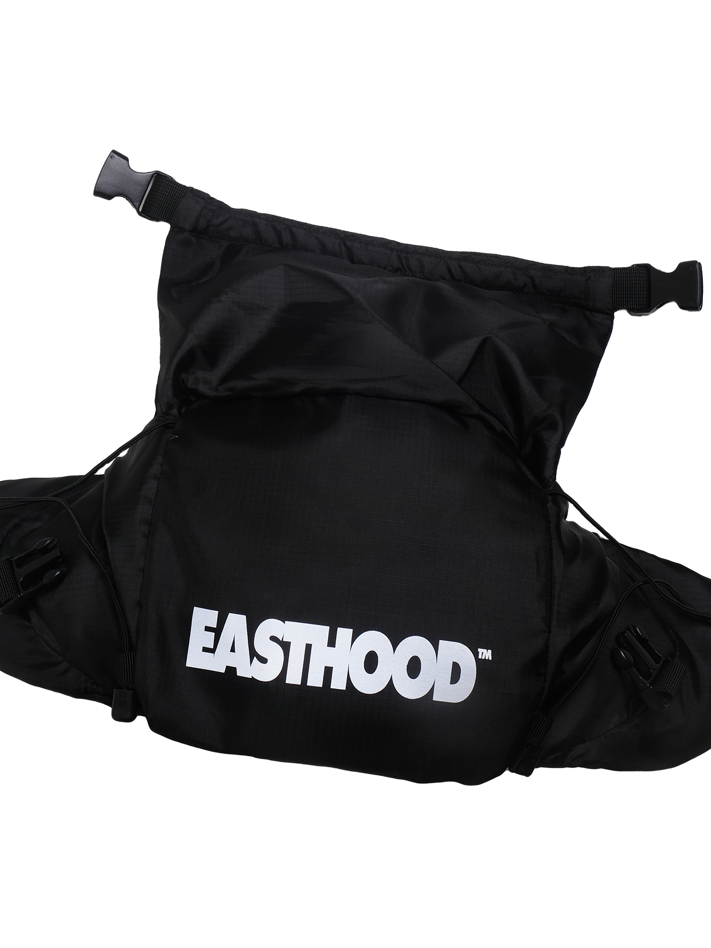 HAGARA BLACK WAISTBAG