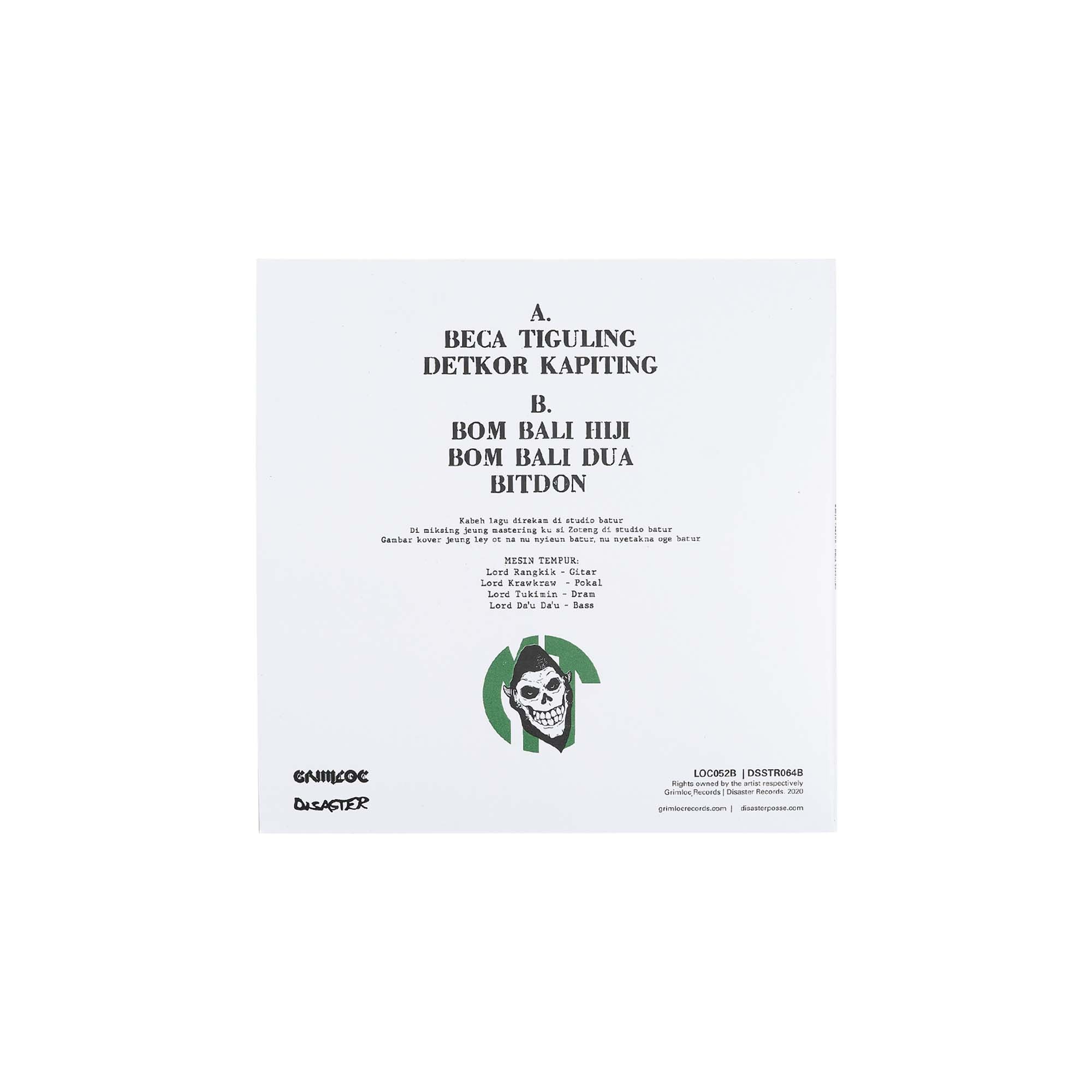 MESIN TEMPUR - SEREM: THE GREATEST GRIND BOXSET 7" VINYL