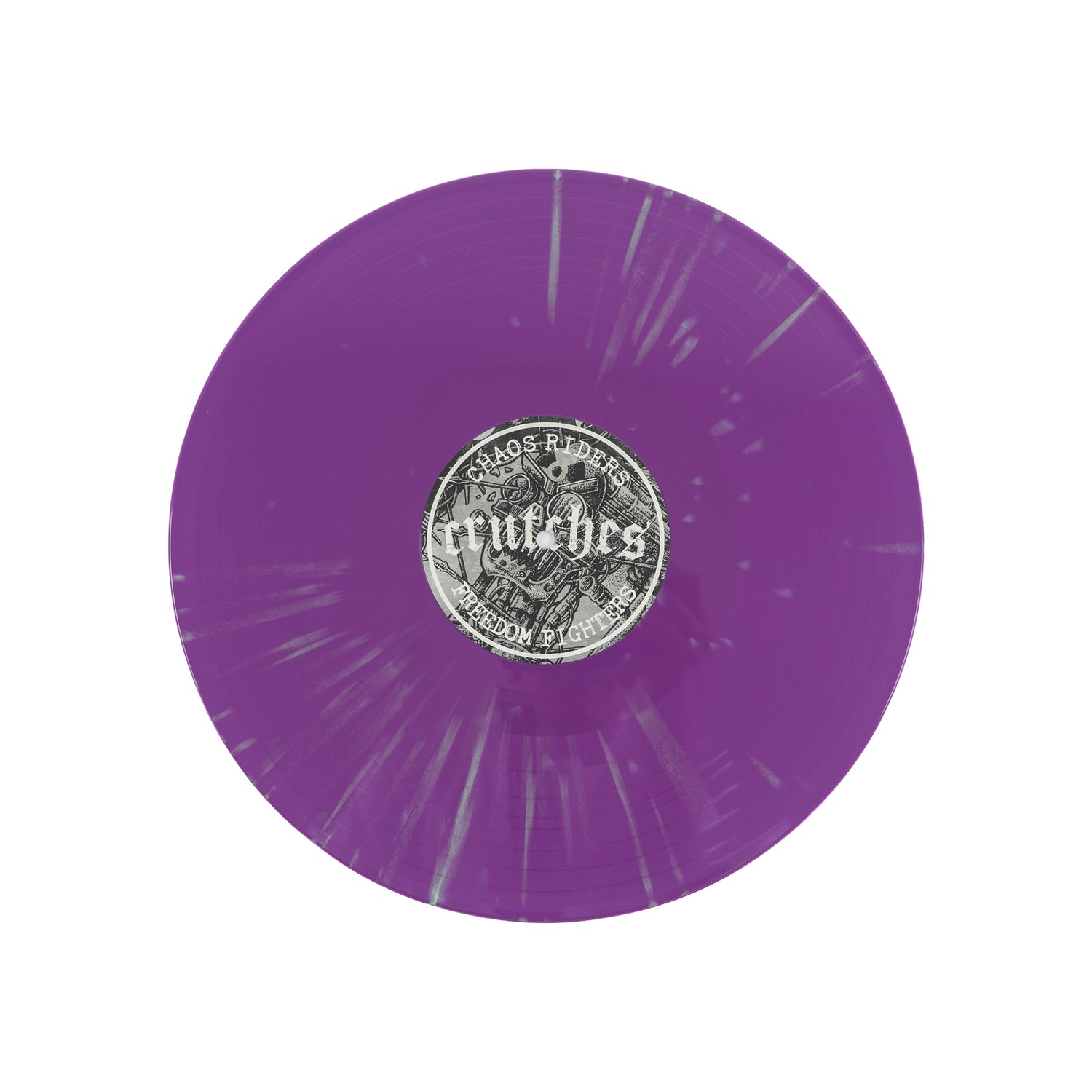 CRUTCHES x KONTRASOSIAL - CHAOS RIDERS FREEDOM FIGHTERS SPLIT LP 12" VINYL