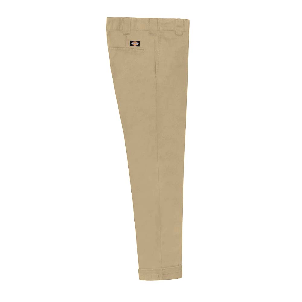 WE872 KHAKI SLIM TAPERED PANTS