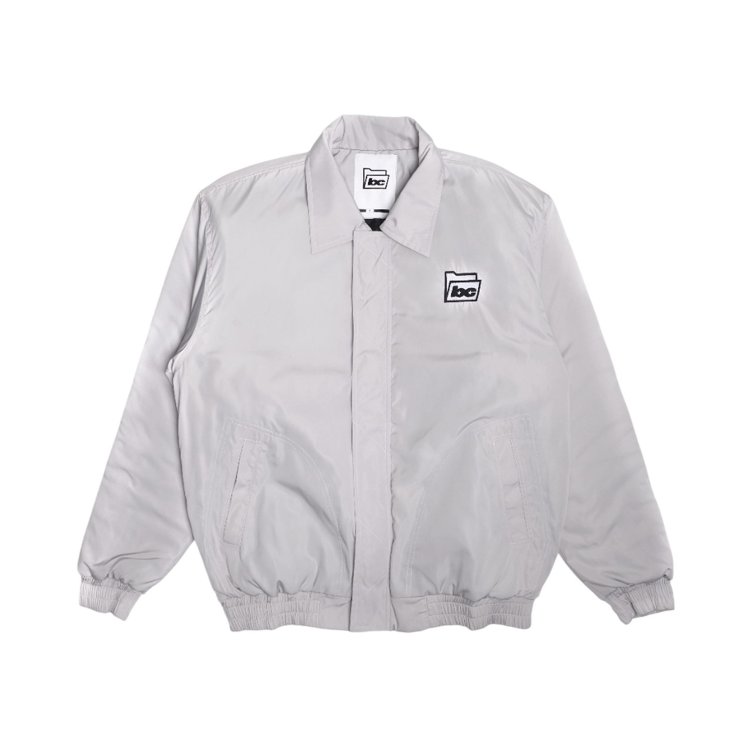 BOW GREY BOMBER JACKET