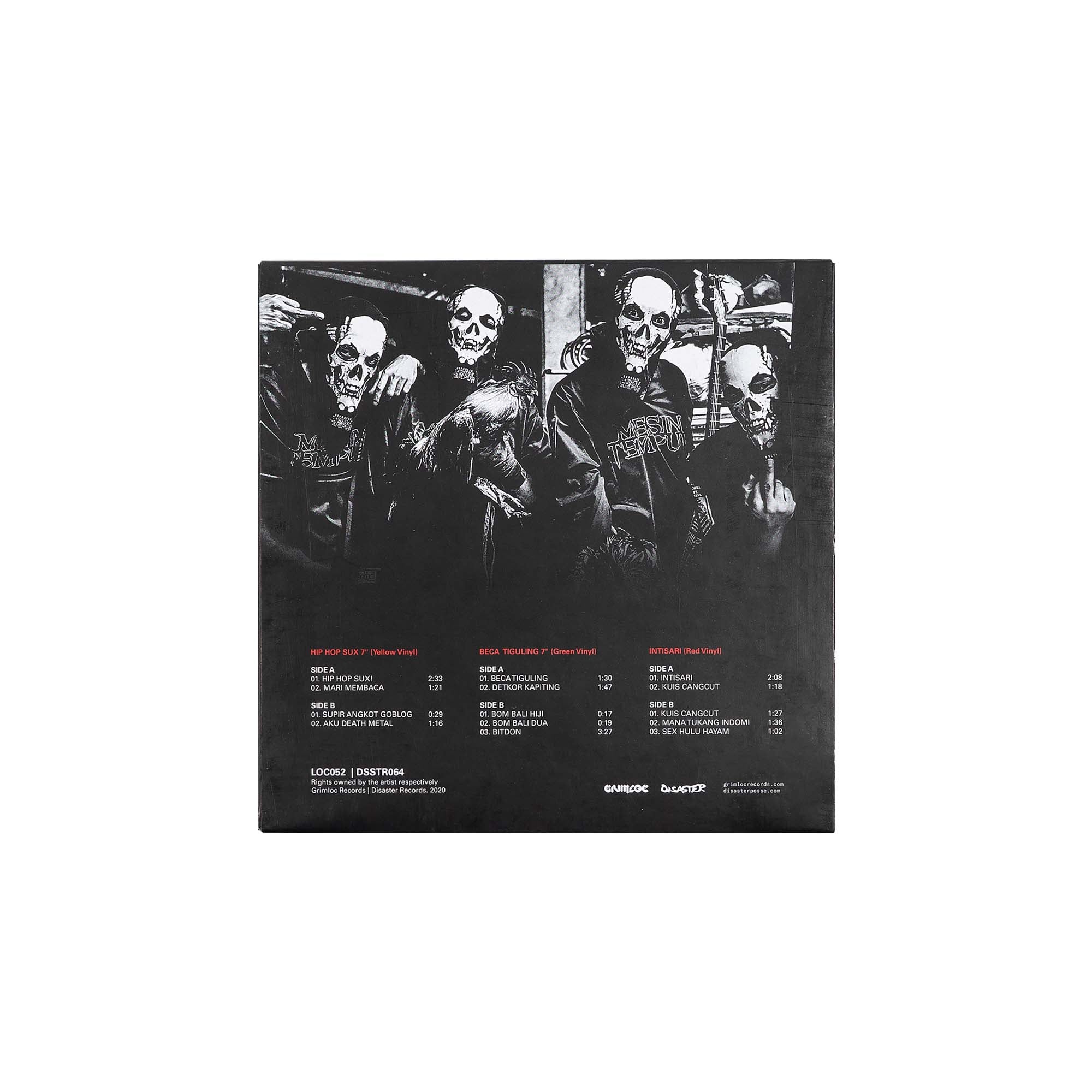 MESIN TEMPUR - SEREM: THE GREATEST GRIND BOXSET 7" VINYL