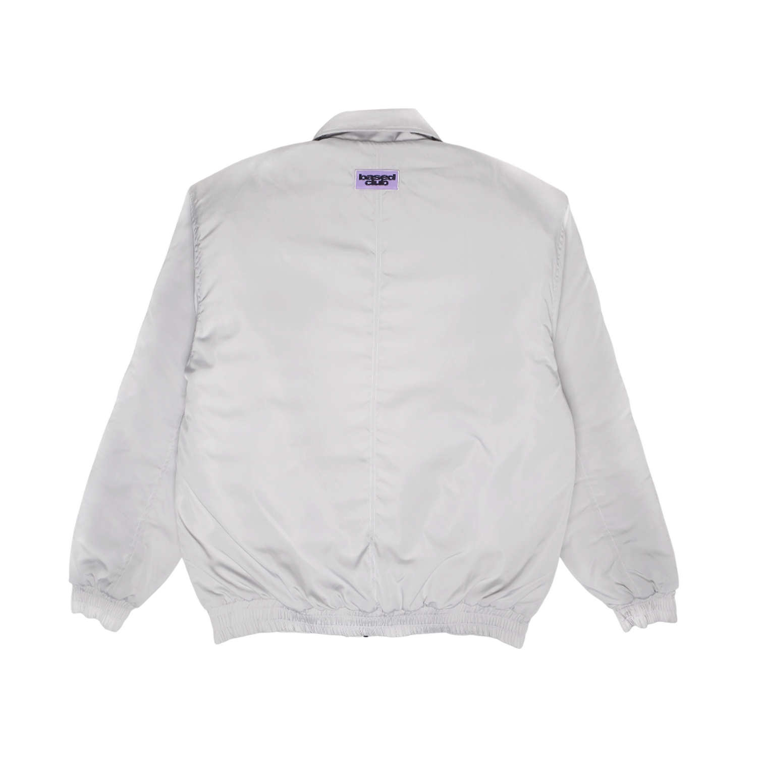 BOW GREY BOMBER JACKET