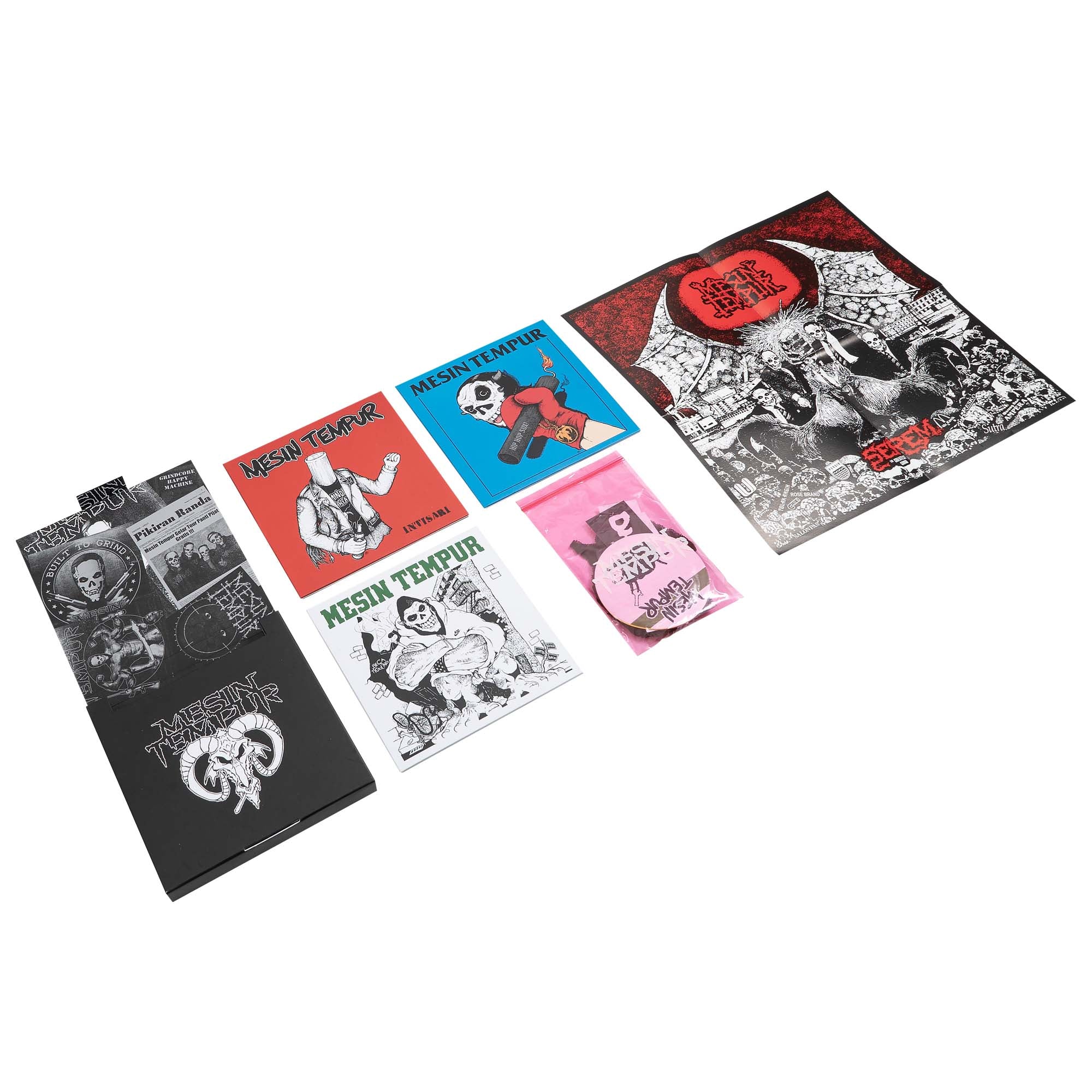 MESIN TEMPUR - SEREM: THE GREATEST GRIND BOXSET 7" VINYL