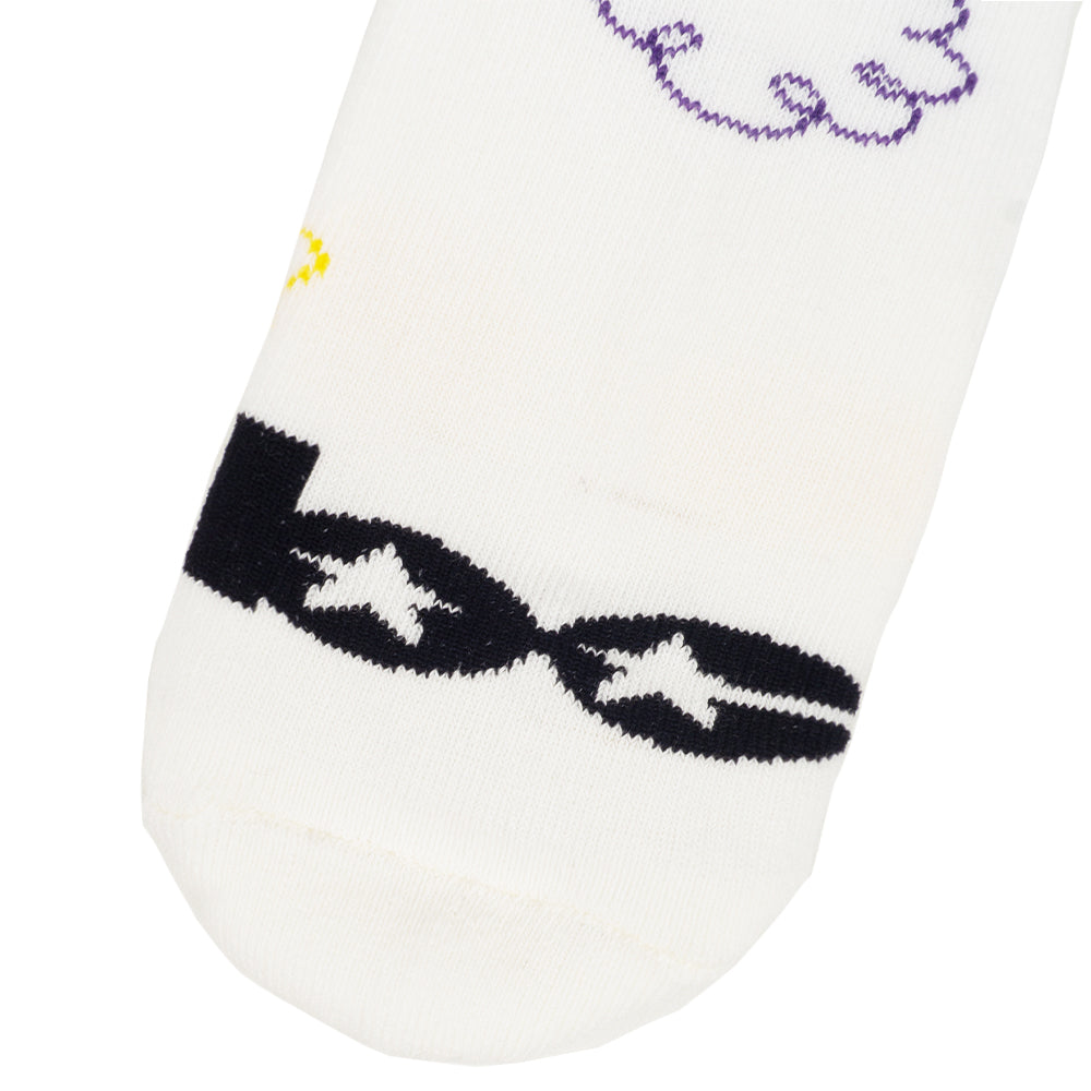 DRAWN WHITE SOCKS