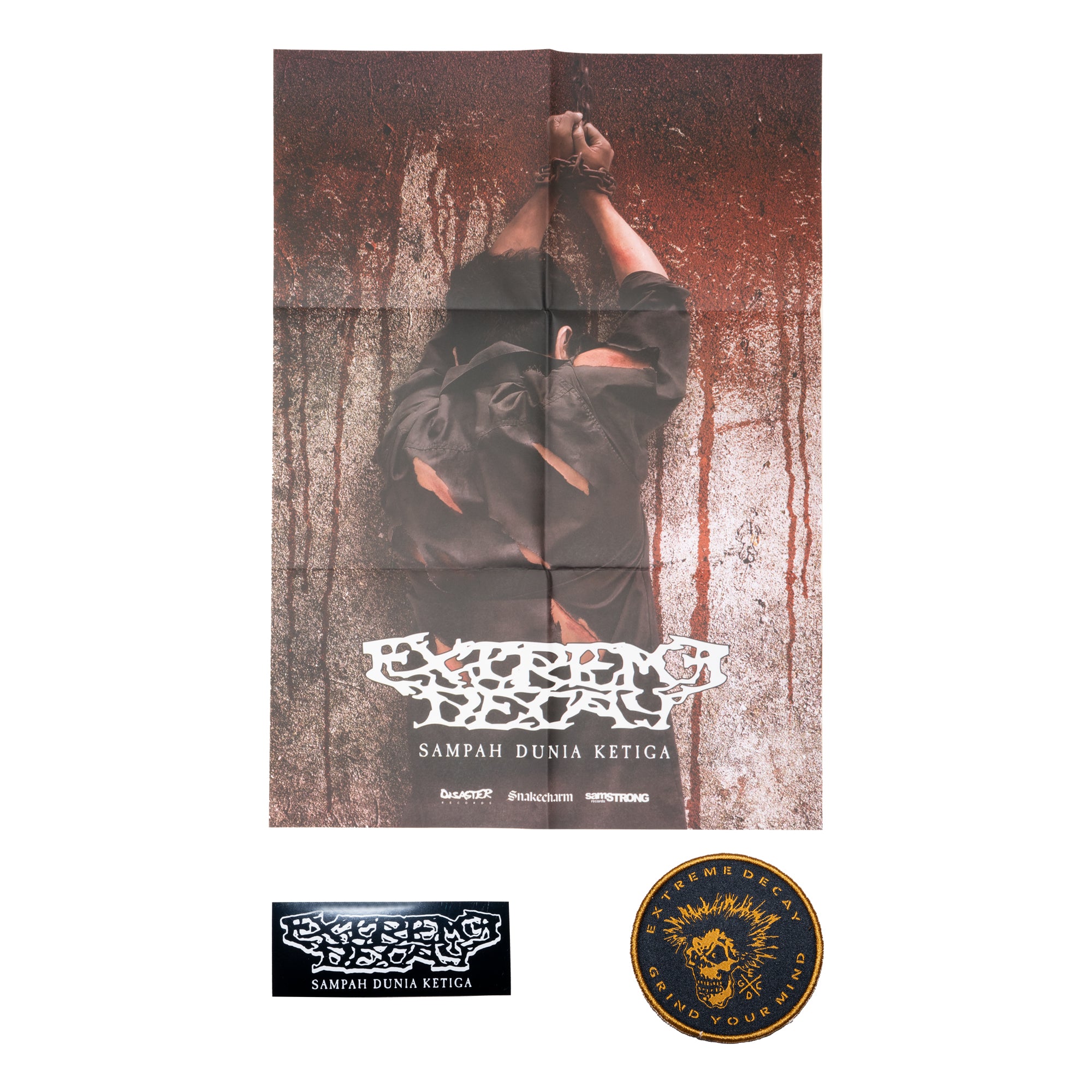EXTREME DECAY - SAMPAH DUNIA KETIGA REISSUE 12" VINYL