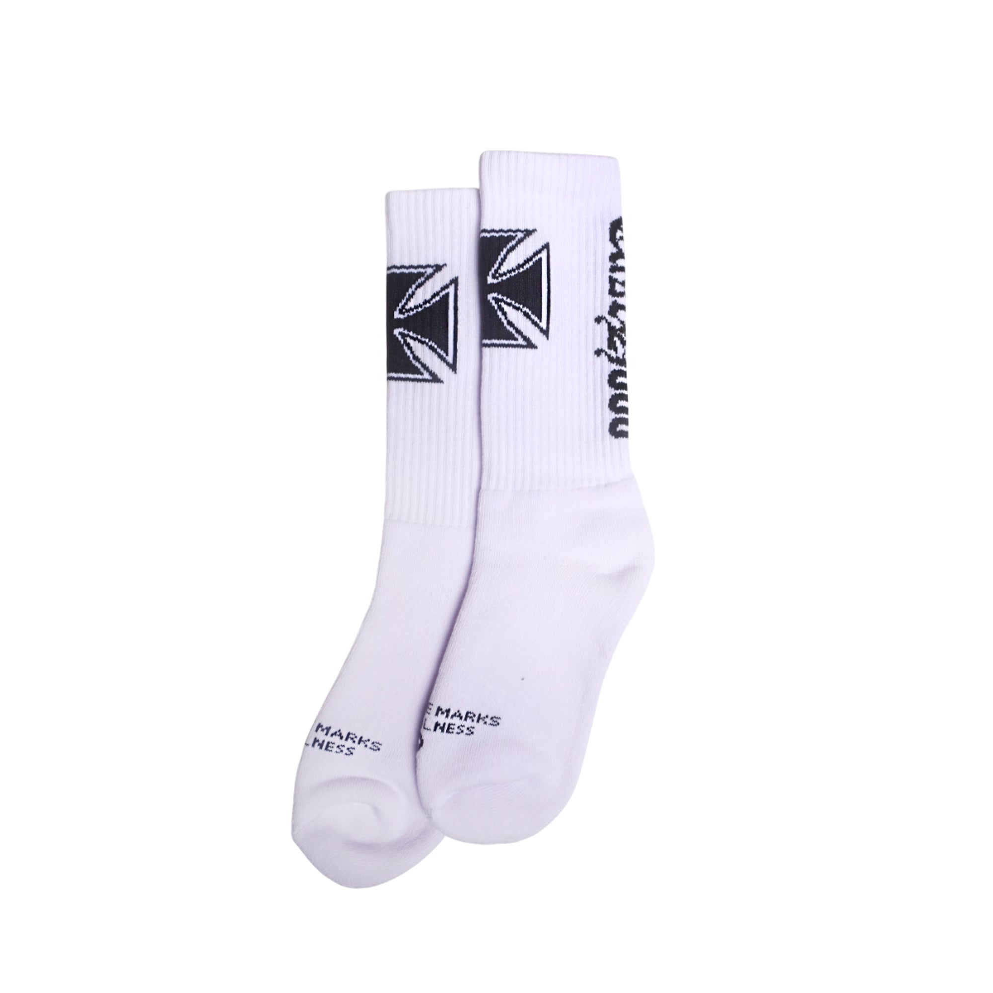 IRON SOCKS WHITE