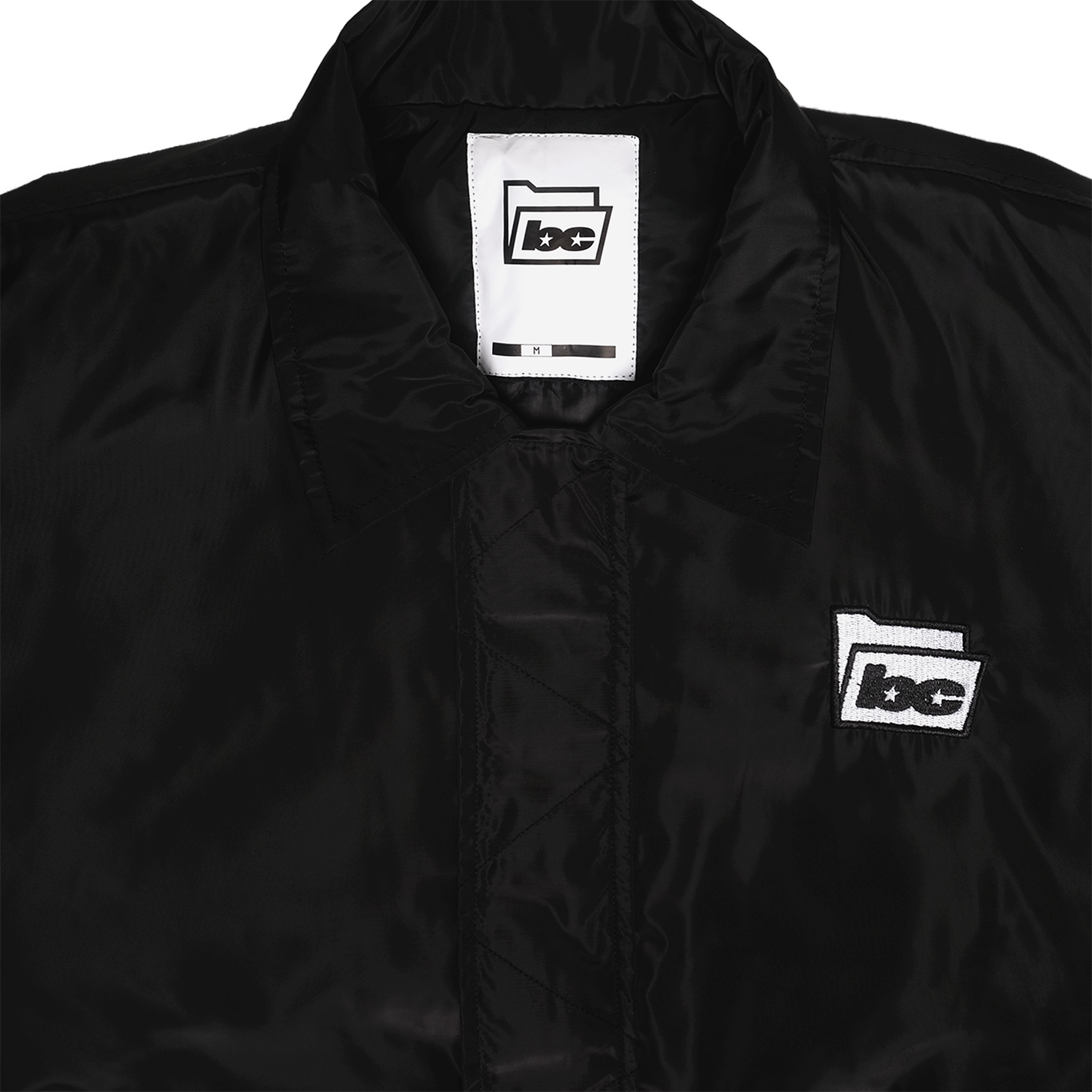 BOW BLACK BOMBER JACKET