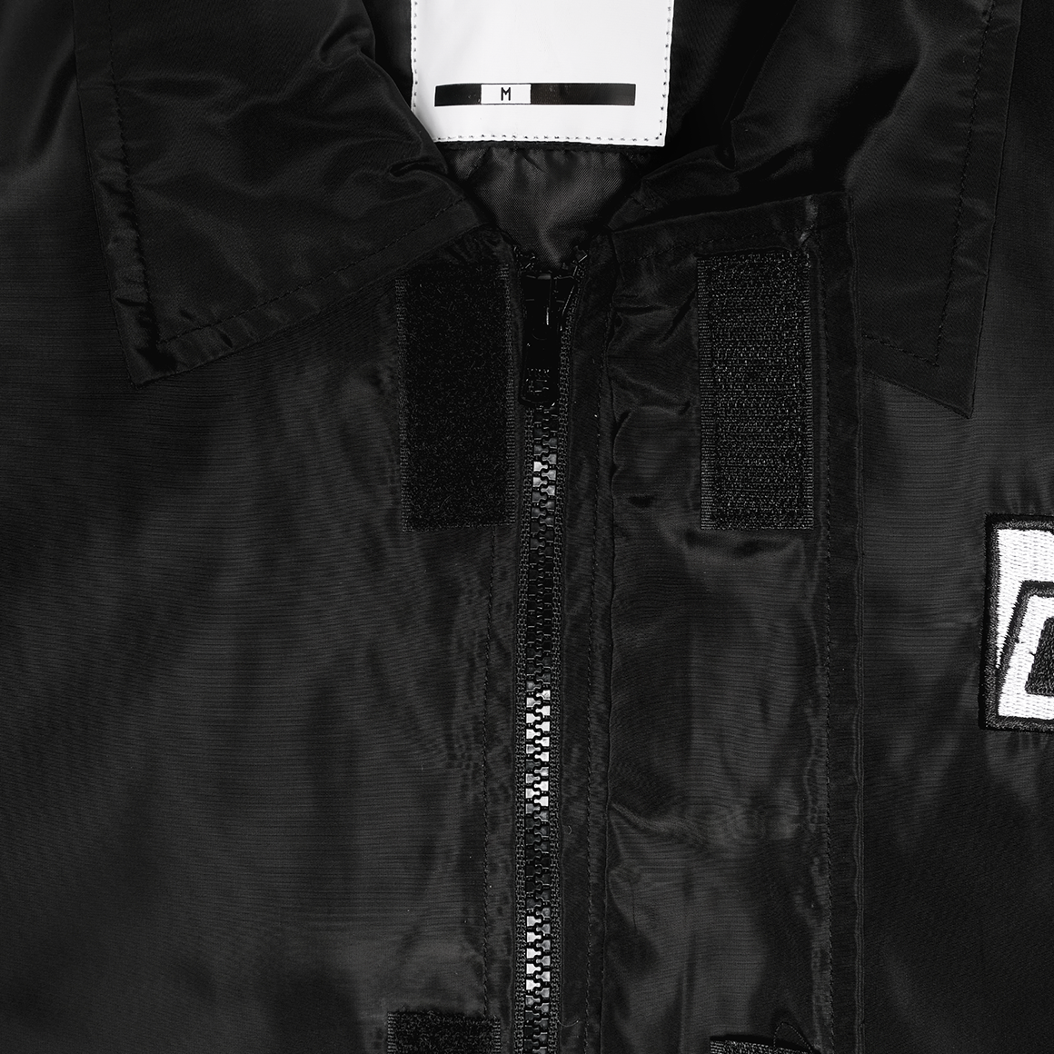 BOW BLACK BOMBER JACKET