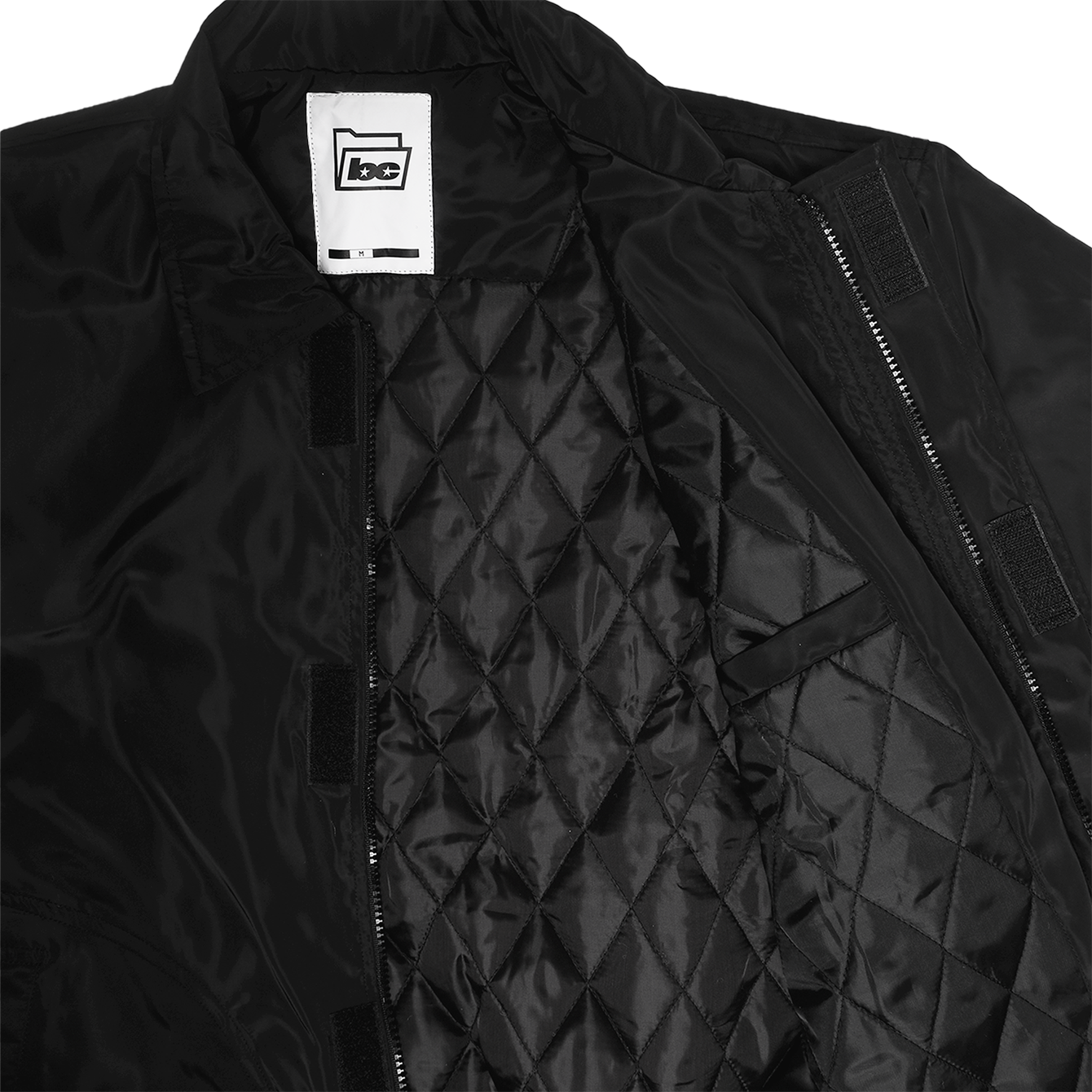 BOW BLACK BOMBER JACKET