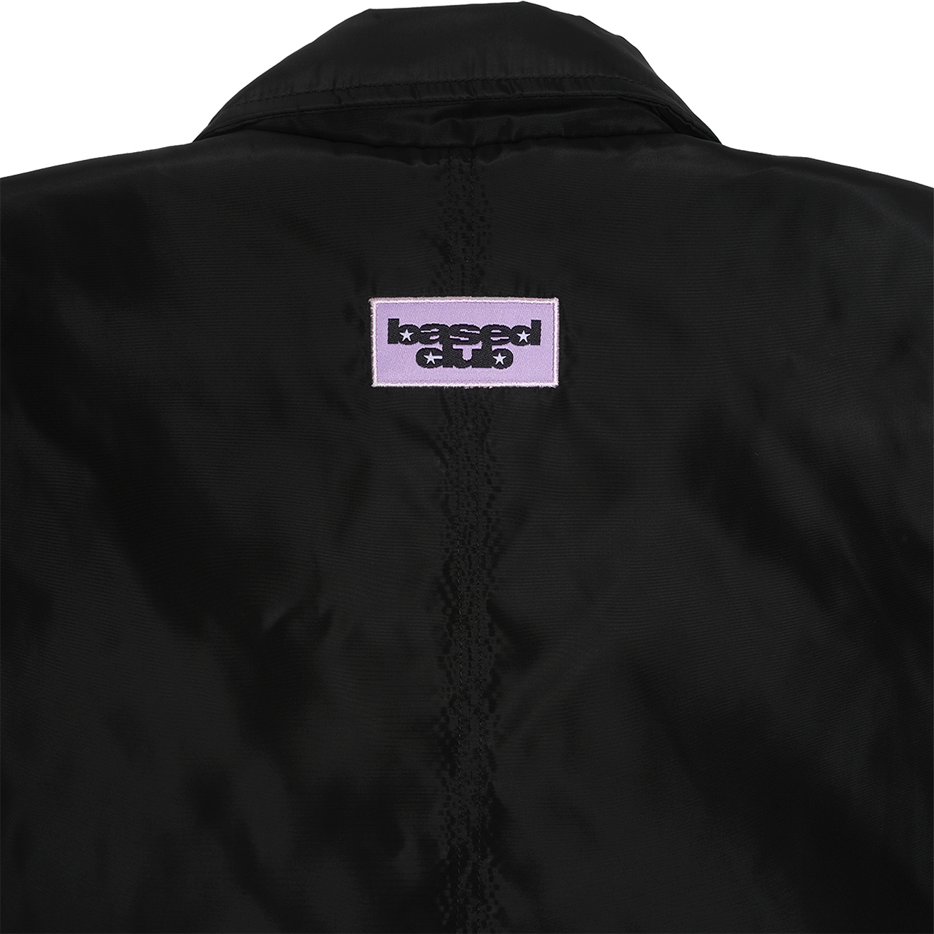 BOW BLACK BOMBER JACKET