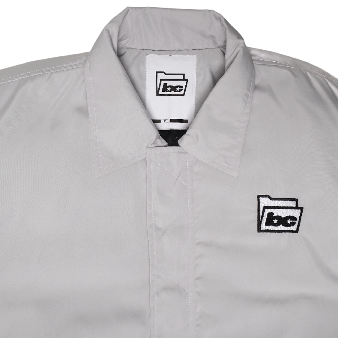 BOW GREY BOMBER JACKET