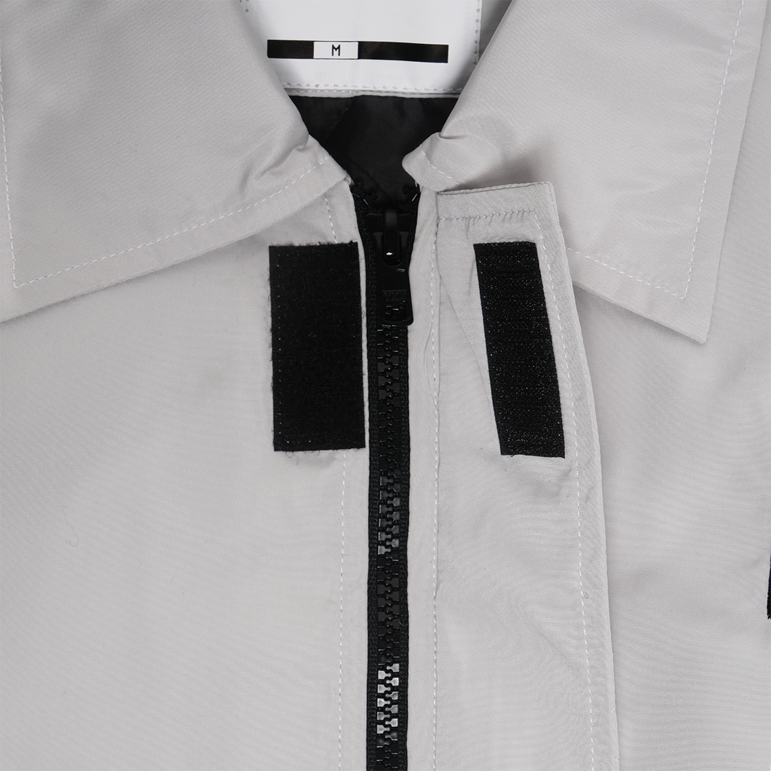 BOW GREY BOMBER JACKET