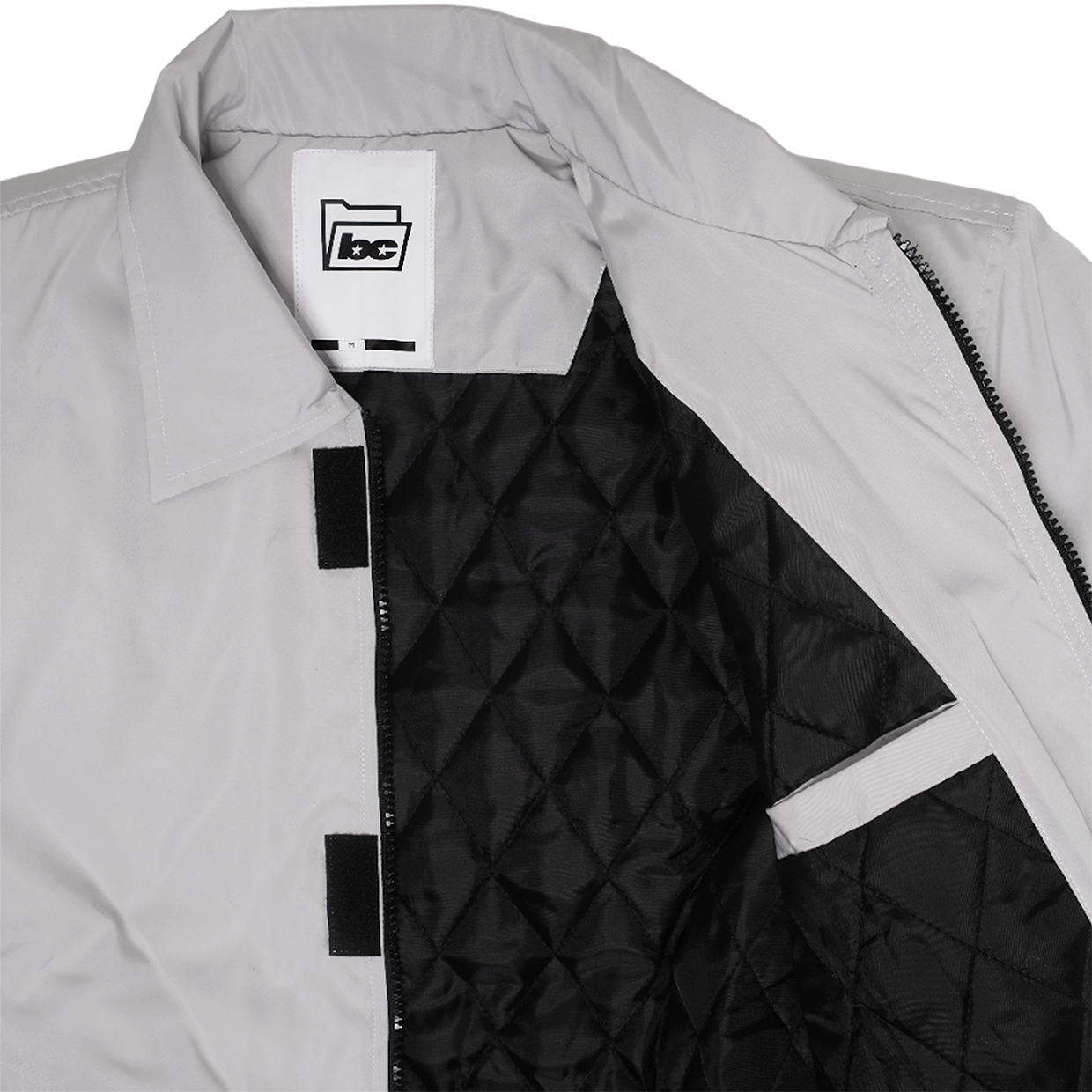 BOW GREY BOMBER JACKET