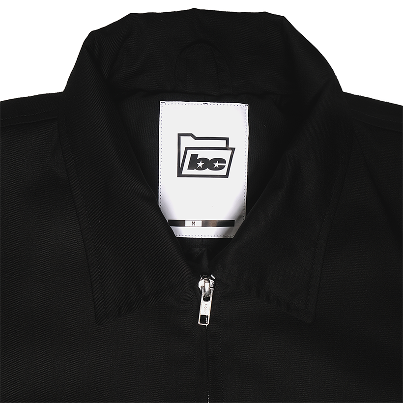 SLUG BLACK TWILL WORK JACKET