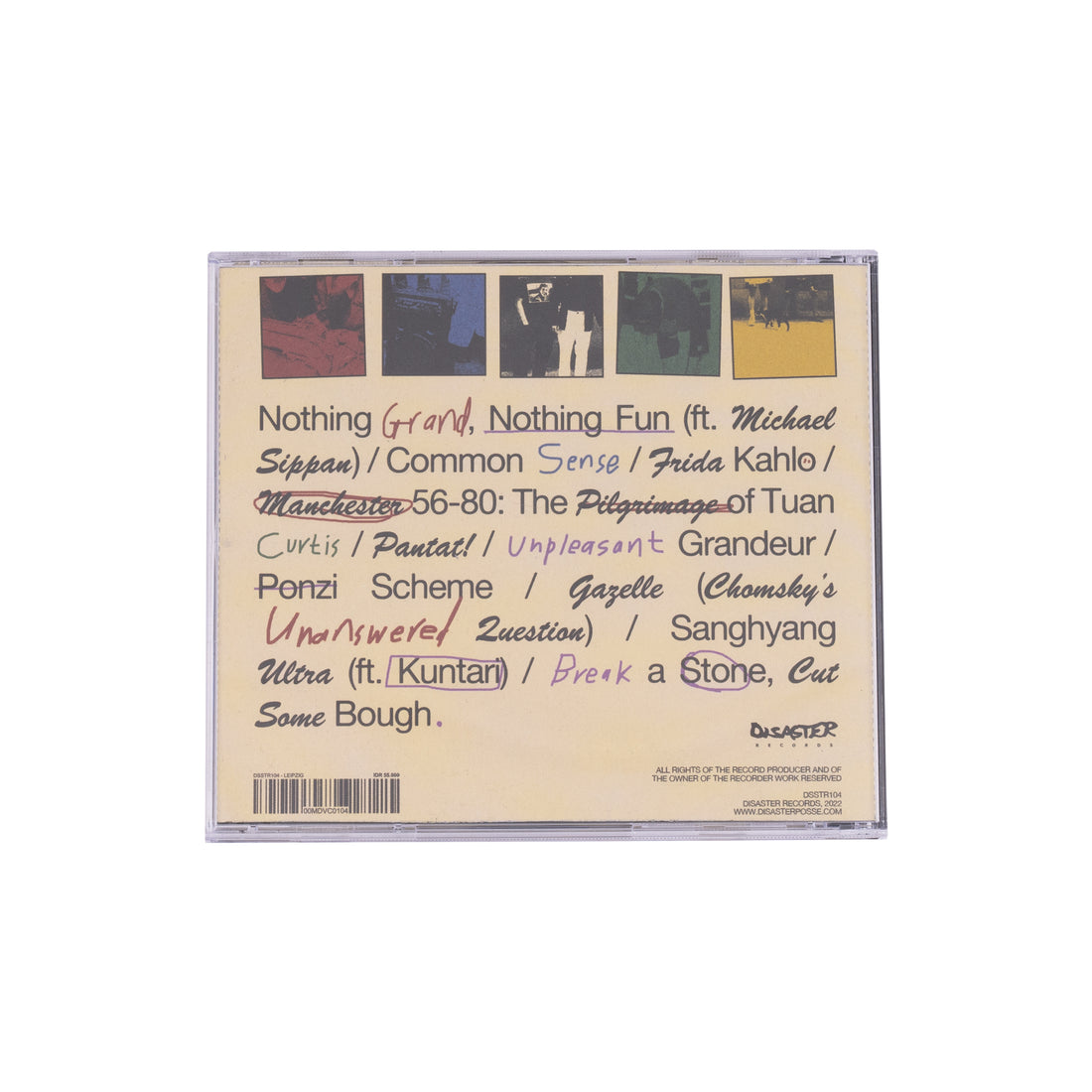 LEIPZIG - GARBAGE DISPOSAL COMMUNIQUE LP CDs