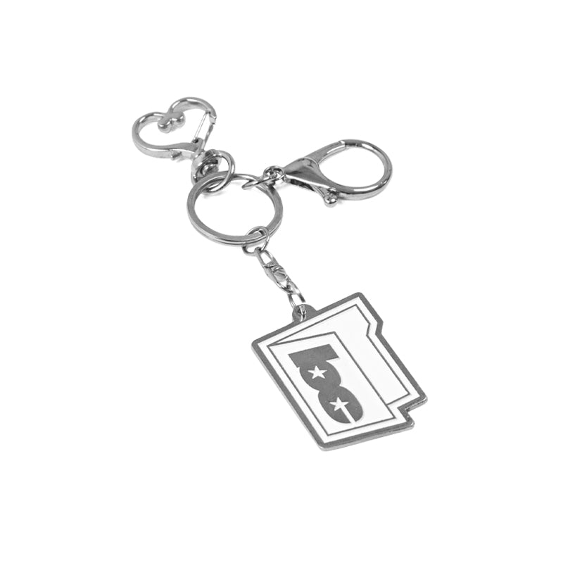 FOLDER ENAMEL KEYCHAIN