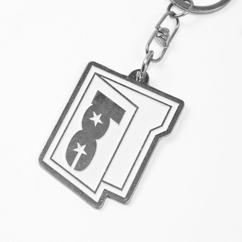 FOLDER ENAMEL KEYCHAIN