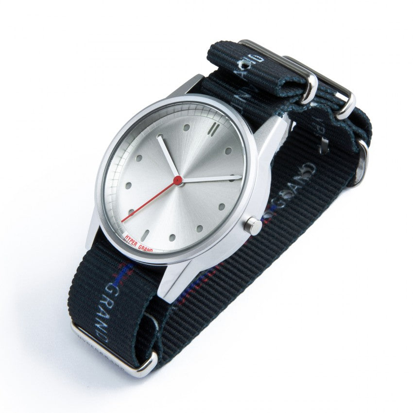 01 NATO SPEAK EASY SILVER WATCH