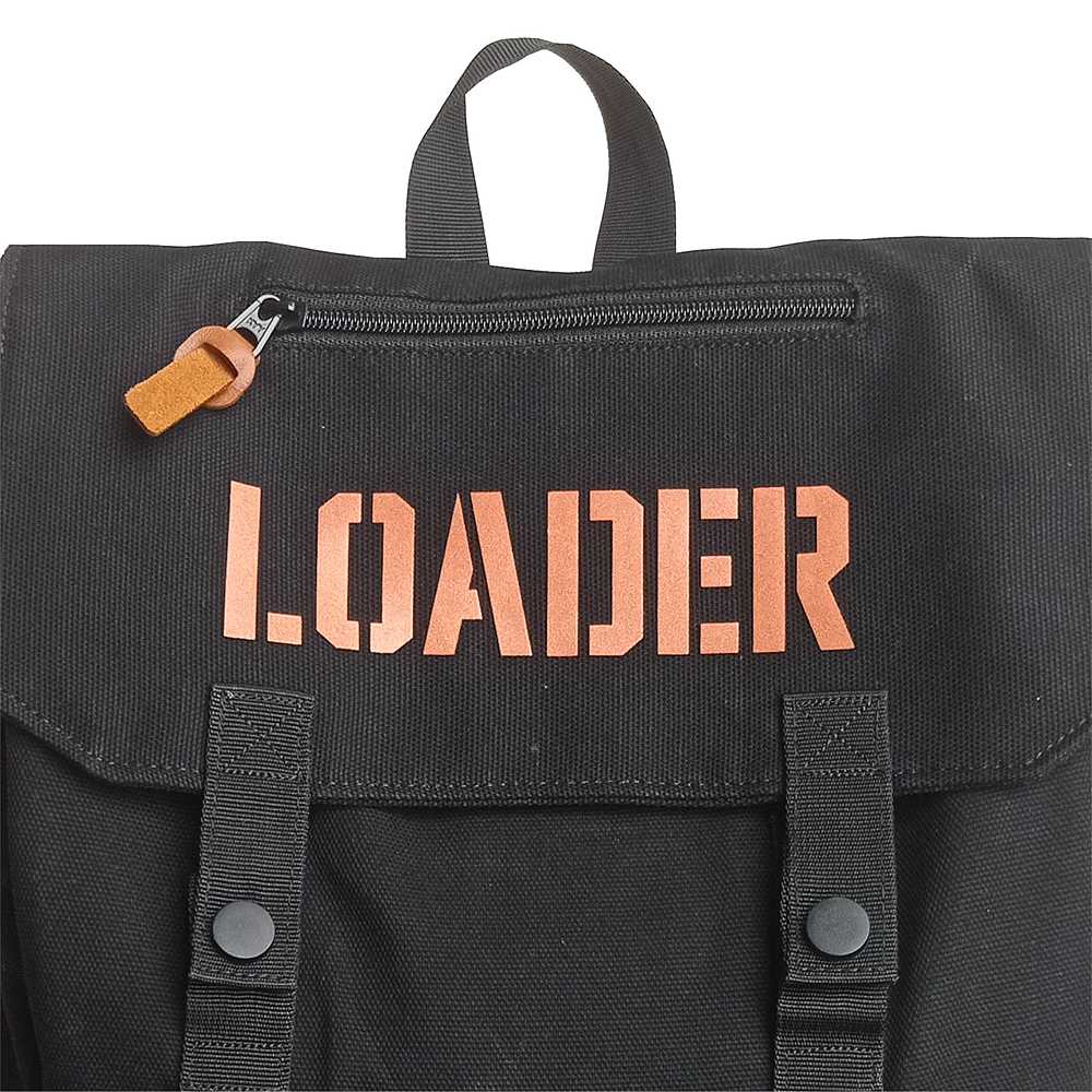 P-100 CNV LDR PAC BLACK BACKPACK