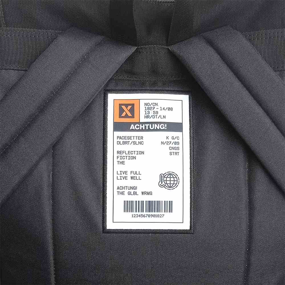 P-100 CNV LDR PAC BLACK BACKPACK