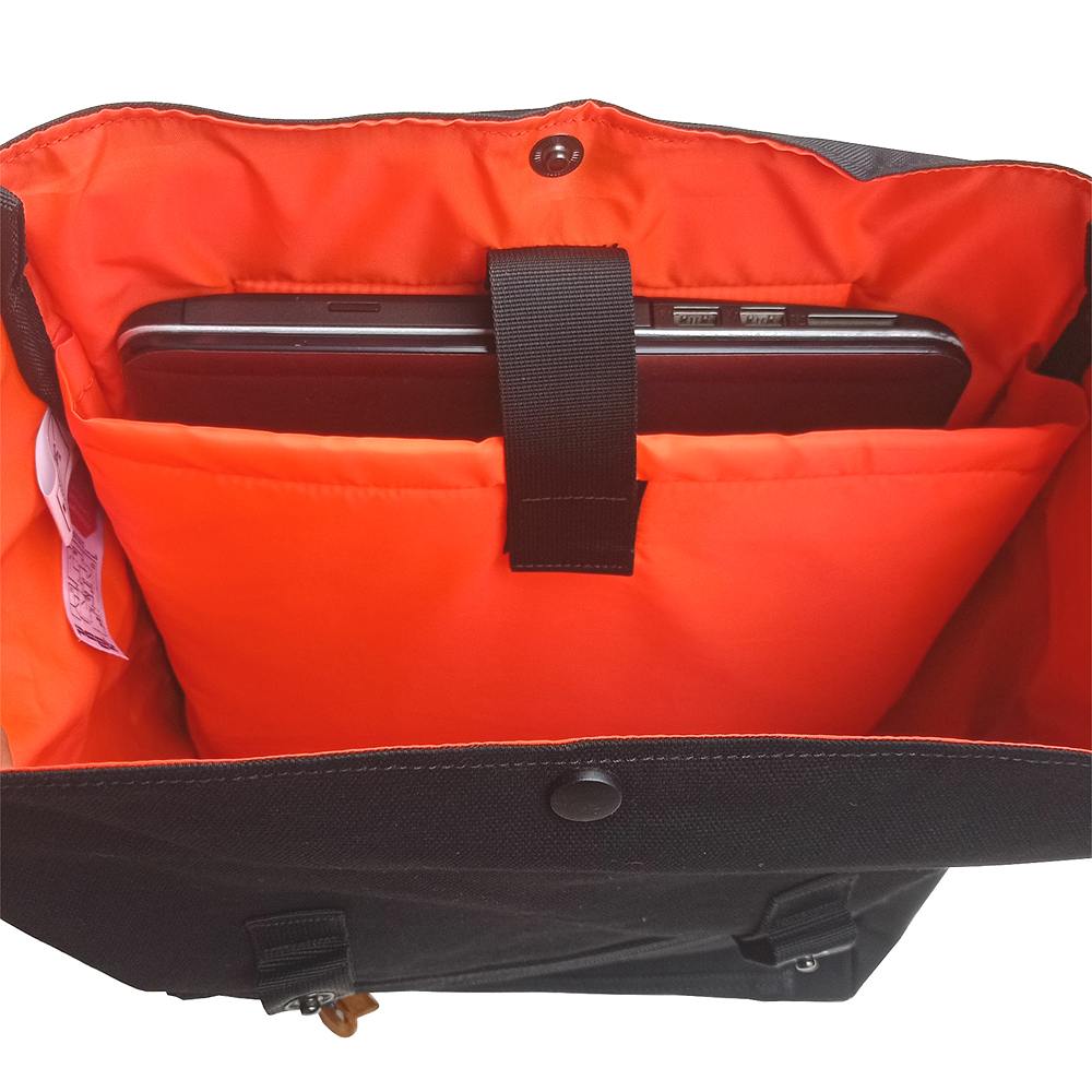 P-100 CNV LDR PAC BLACK BACKPACK