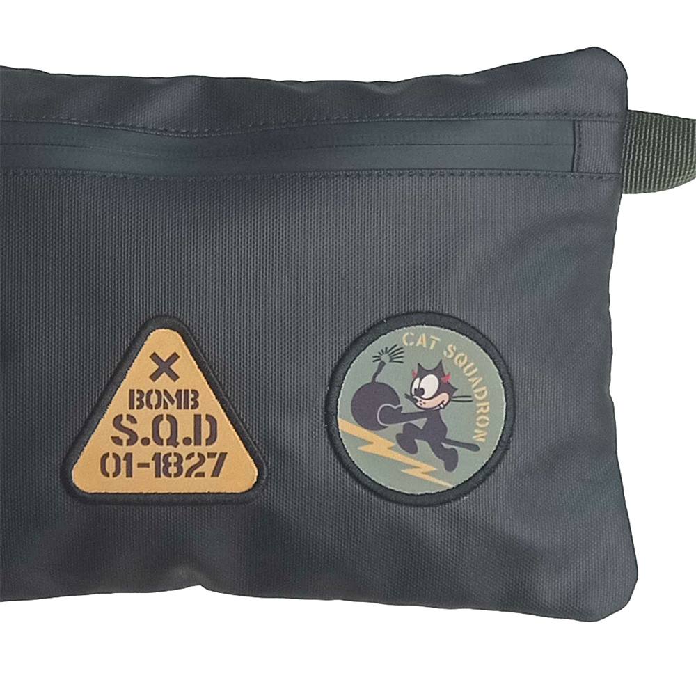 P-105 WB BOMBCAT PAC BLACK WAIST BAG