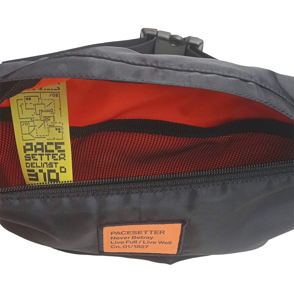 P-90 WB COMA PAC BLACK WAIST BAG
