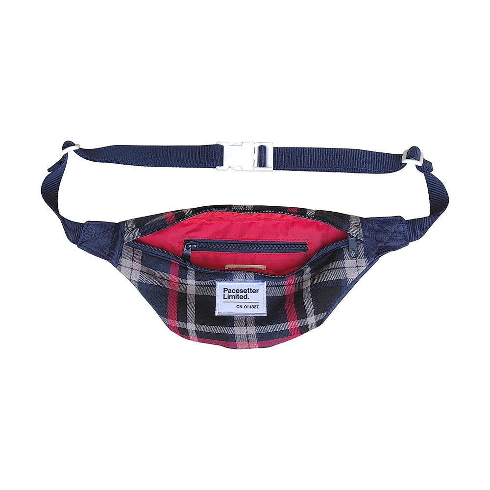 P-90 WB FLN PAC FLANNEL DARK BLUE WAIST BAG