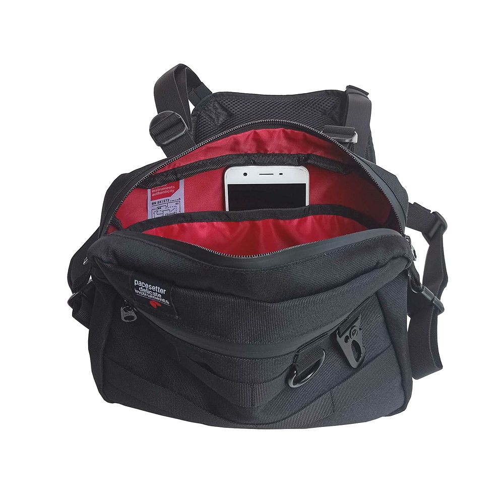 P-92 CB SCN PAC BLACK CHEST BAG