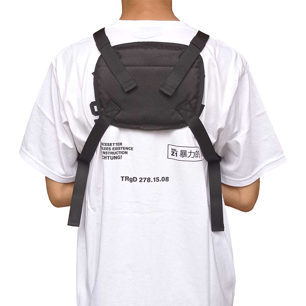 P-92 CB SCN PAC BLACK CHEST BAG