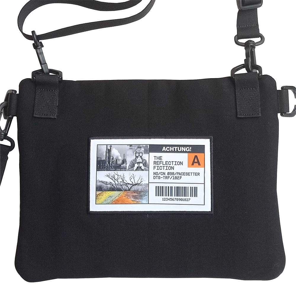 P-98 CNV TRF PAC BLACK SLINGBAG
