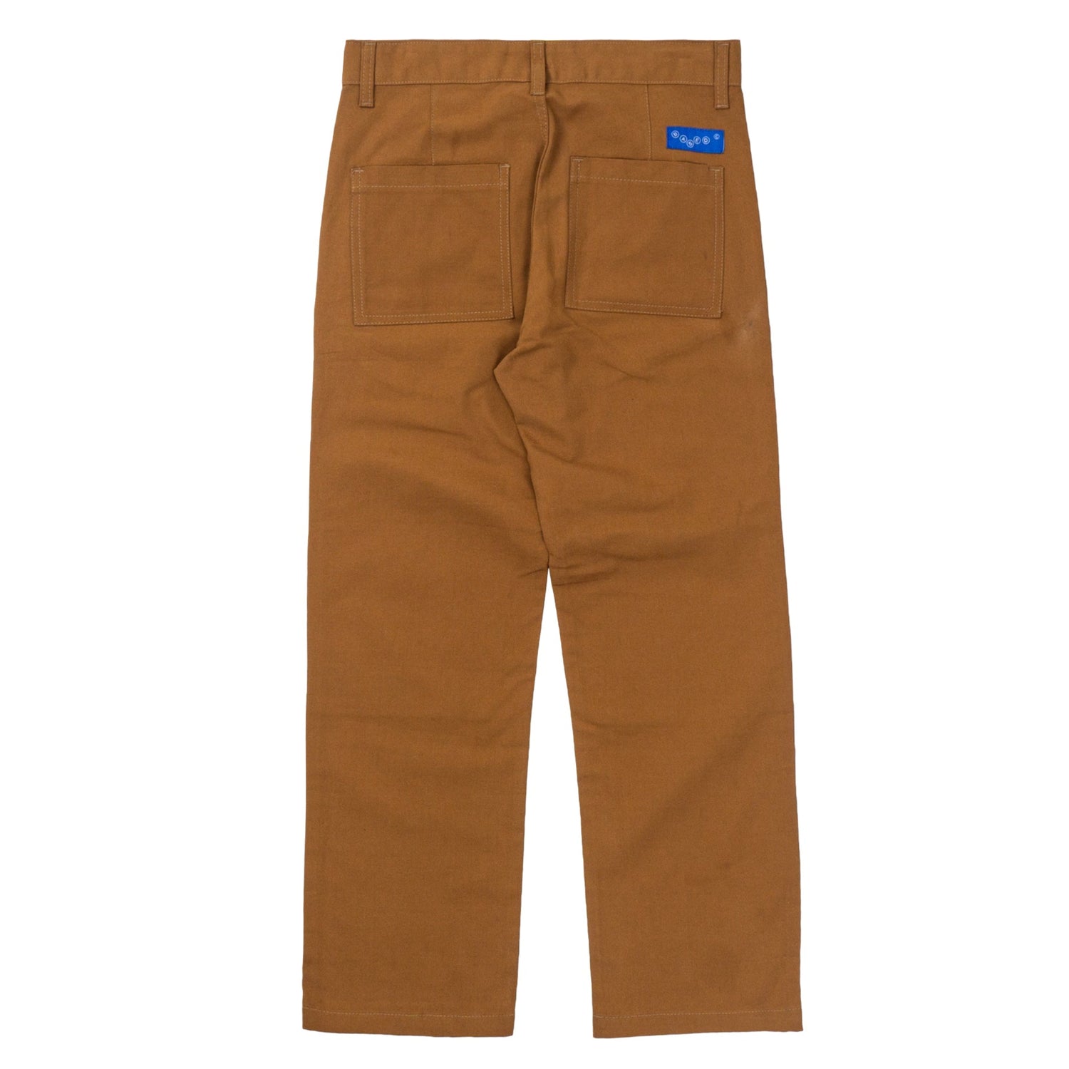 POSABLE BROWN DOUBLE KNEE PANTS