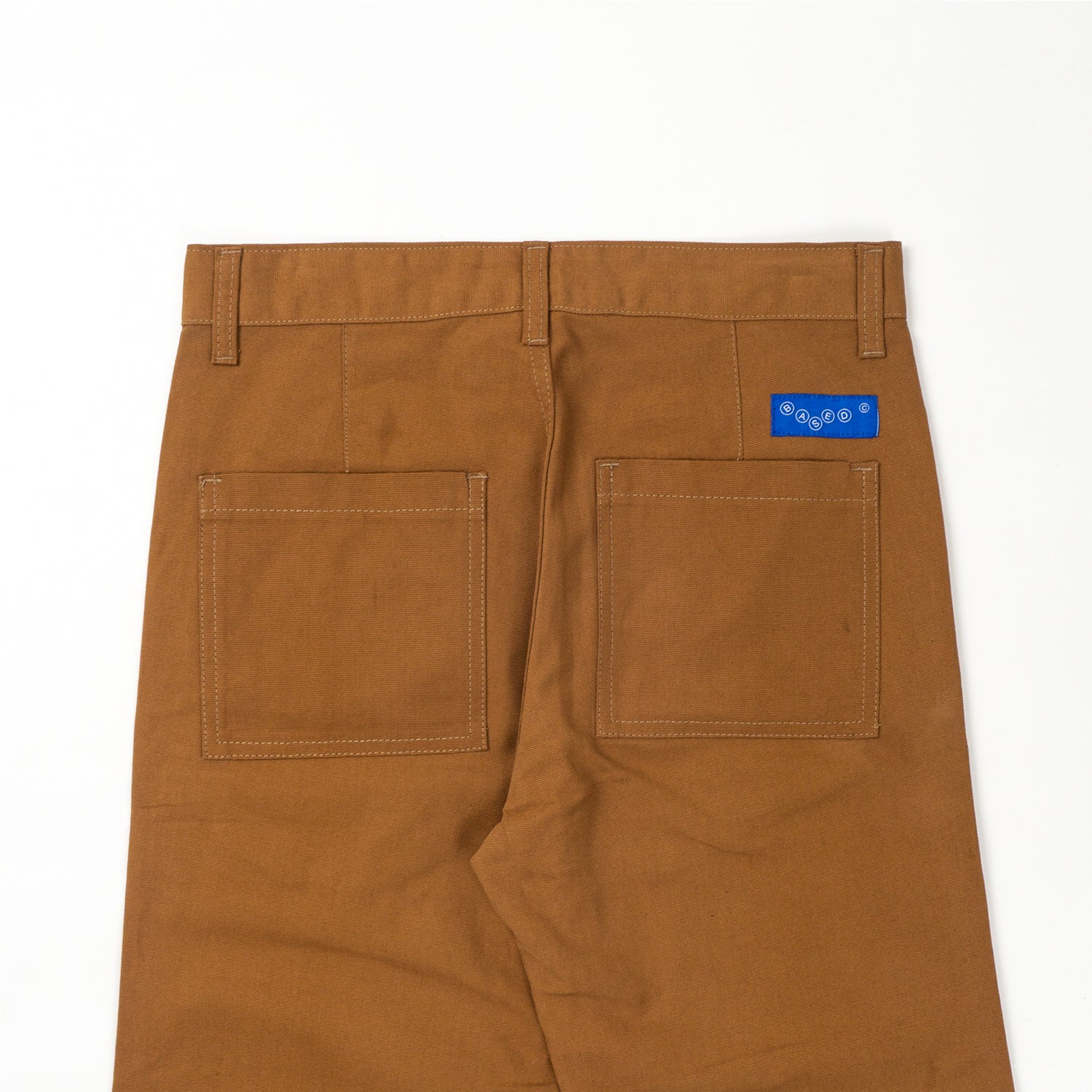 POSABLE BROWN DOUBLE KNEE PANTS