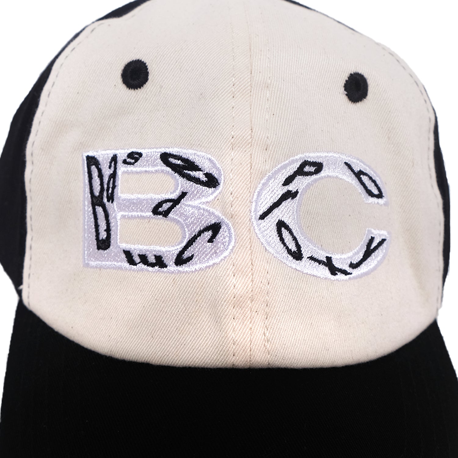 LETTER BLACK BALL CAP
