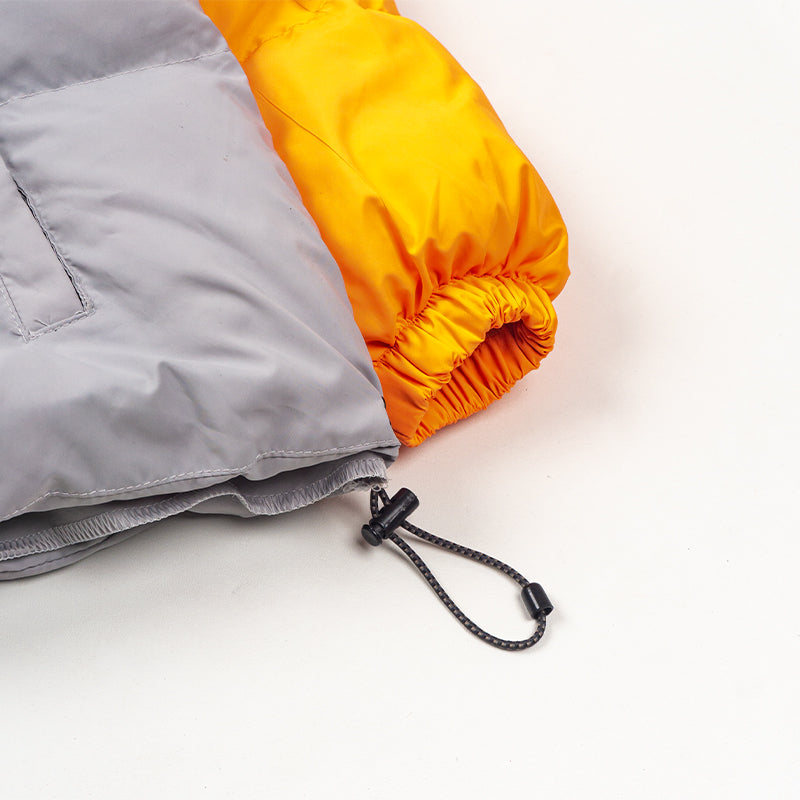 UNTIDY GREY PUFFER JACKET