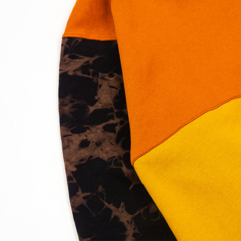 UNTIDY MULTICOLOR PATCHWORK PULLOVER