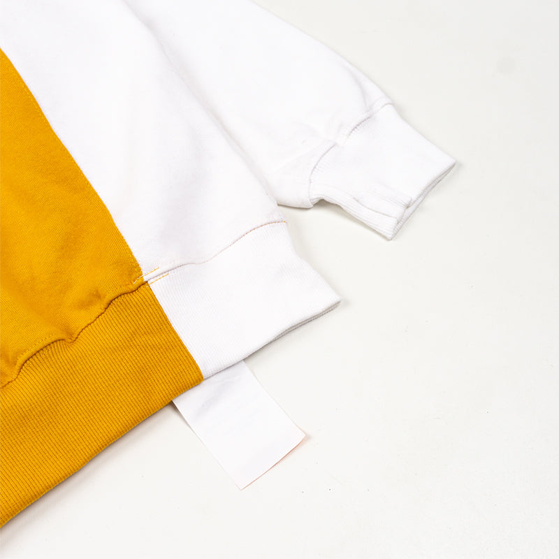 UNTIDY MULTICOLOR PATCHWORK PULLOVER