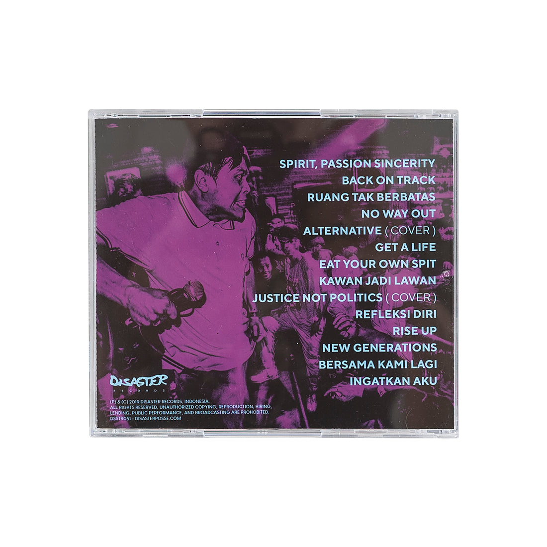 UNDER18 - SPIRIT, PASSION, SINCERITY LP CDs