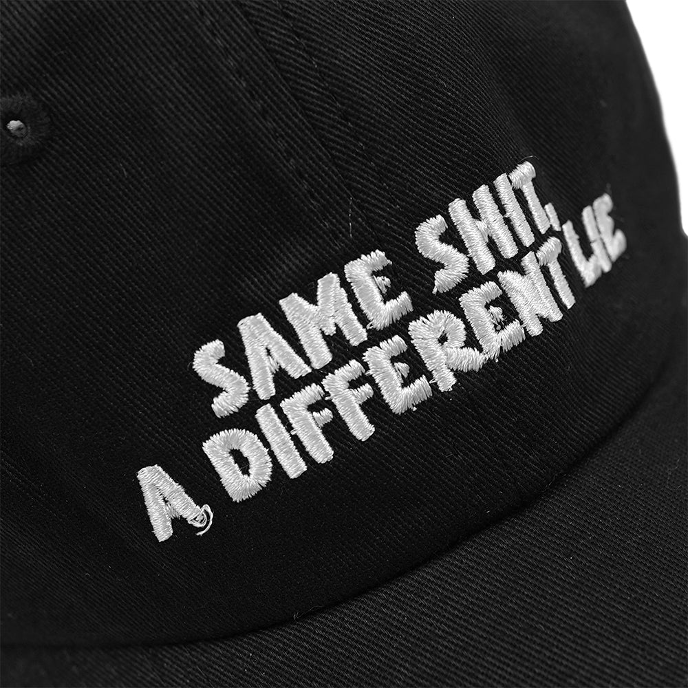 SAME SHIT BLACK POLO CAPS