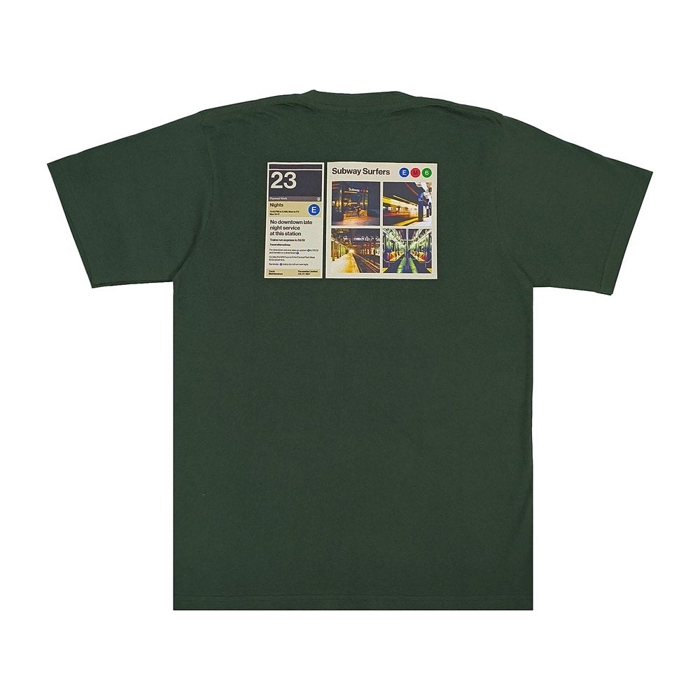 GR SUBWAY PAC DARK GREEN