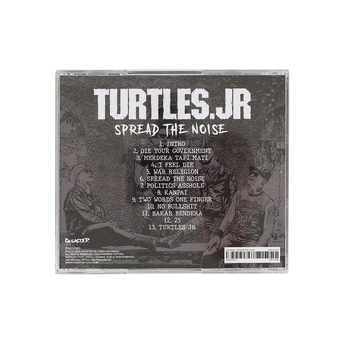 TURTLES JR - SPREAD THE NOISE LP CDs