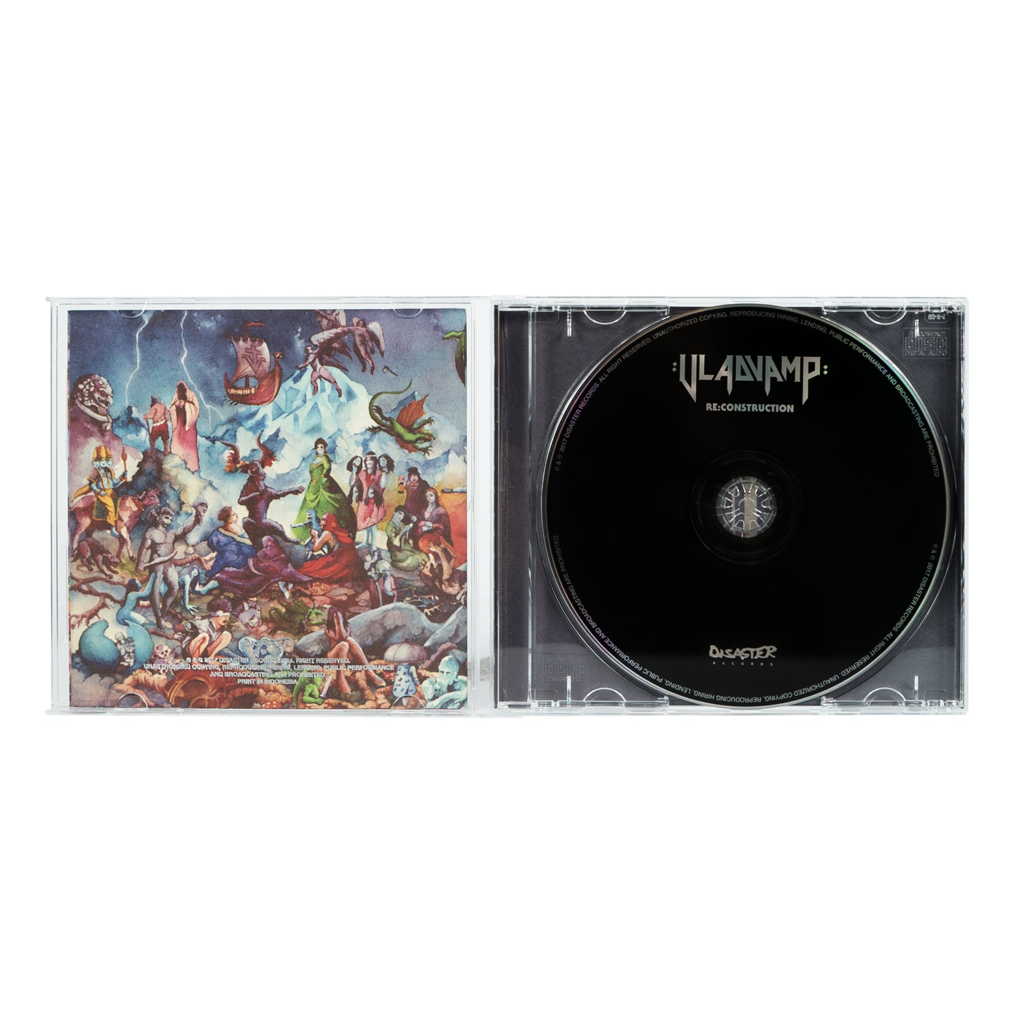 VLADVAMP - RE:CONSTRUCTION LP CDs